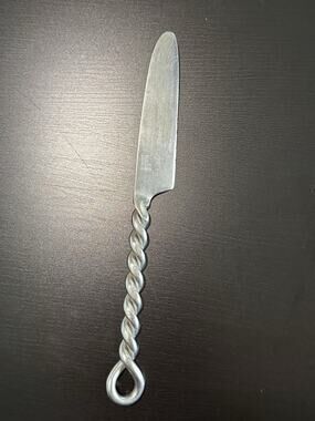 Gourmet Settings Twist Dinner Knife 18/8 Stainless Twisted Loop Handle